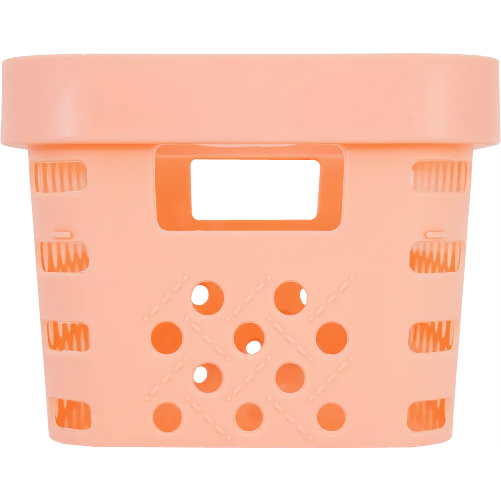 Корзина Eternity 25x17x13 см 4 л полипропилен цвет коралловый 82999620 STLM-2102556 Santreyd  - Вид №3