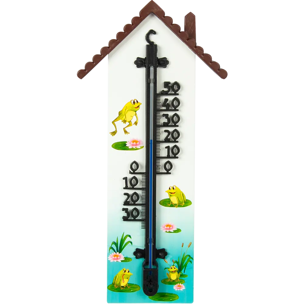 GARDEN SHOW Термометр уличный «Домик» с детским дизайном 82873496 STLM-1351852