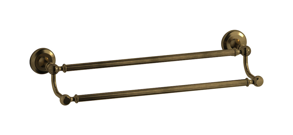 Двойная вешалка для полотенец WE ARE IB hr062bb Antique Bronze Hermes