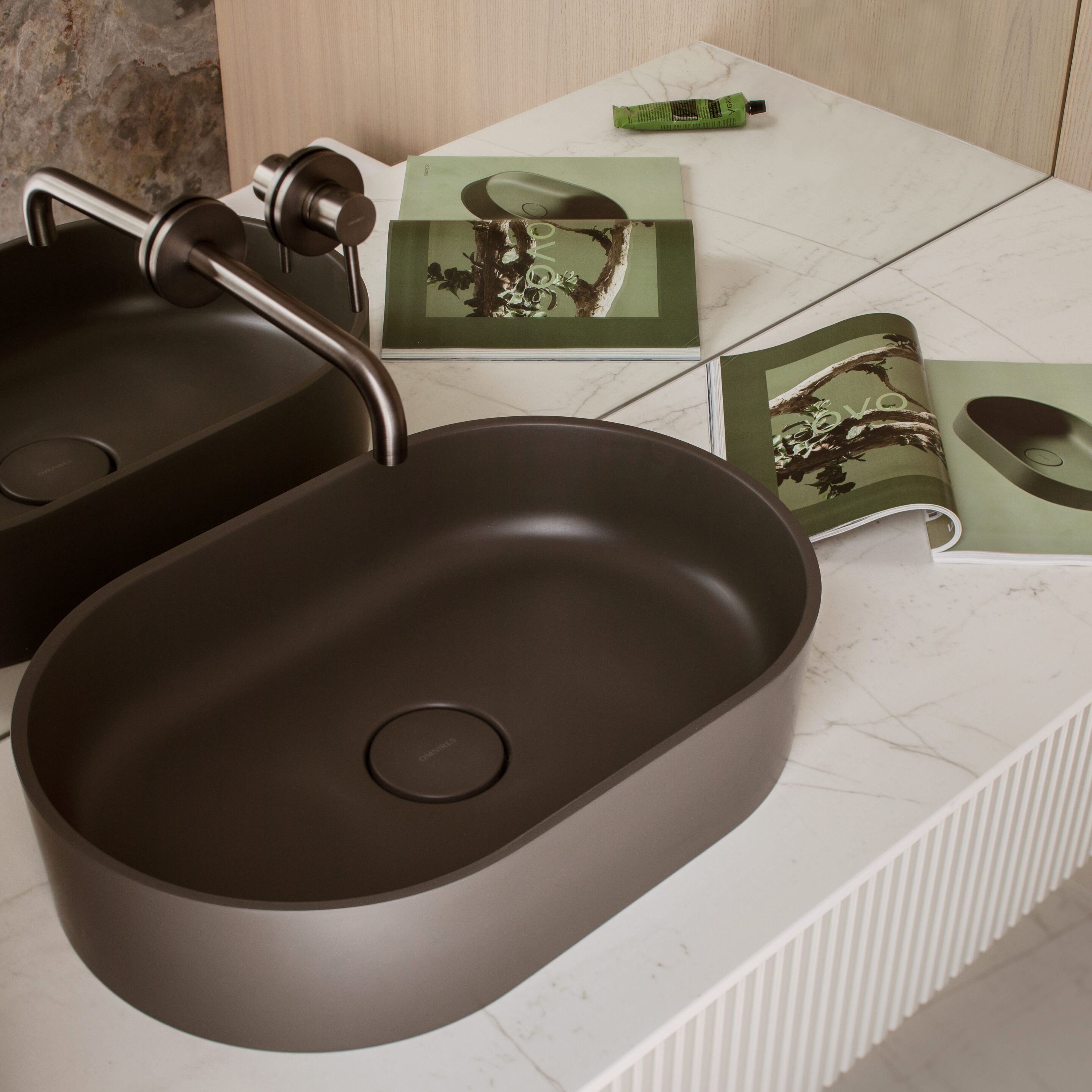 Столешница из композитного материала OMNIRES OVO M+ OVOUN ARCH-00080091 - Вид №23