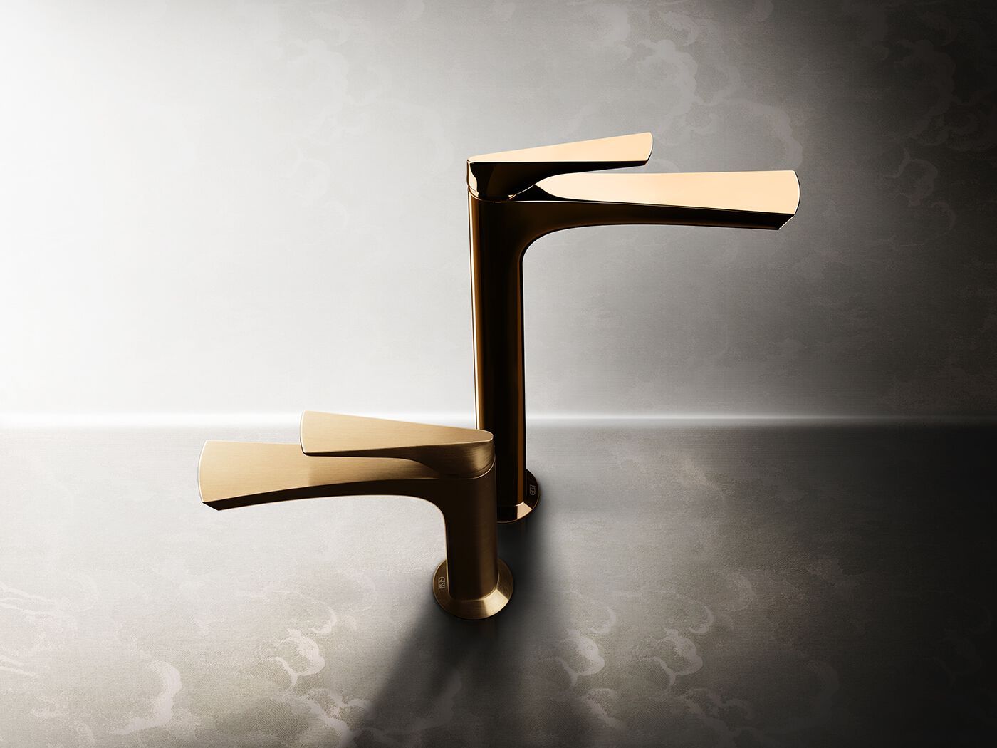 Смеситель для раковины из хромированной латуни со сливом Gessi вентилятор ARCH-00036945 - Вид №1