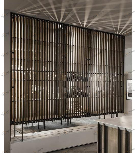 Shake Буфет из дерева со встроенной подсветкой Tal sun-id-1408290