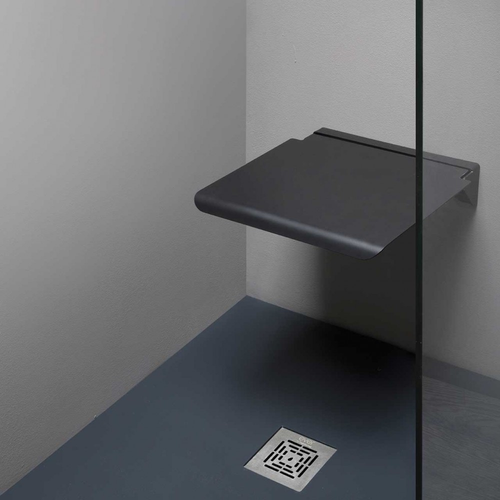 ELSDBCEVEVER Life Design Складное сиденье для душа - Elegance  Непрозрачный белый 