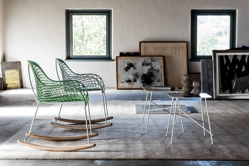 Midj Кресло-качалка в коже Guapa sun-id-1411469 - Вид №1