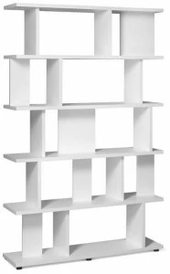 e15 Модульный открытый книжный шкаф из массива дерева  Sh05