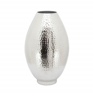 200784-02 ABHIKA ВАЗА HAMMY DROP SILVER