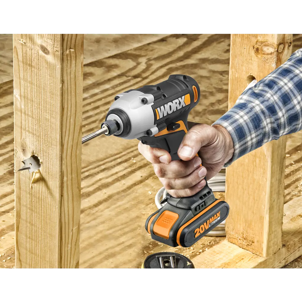 Винтовёрт аккумуляторный Worx WX290.9, 20 В Li-ion STLM-2067053 - Вид №2