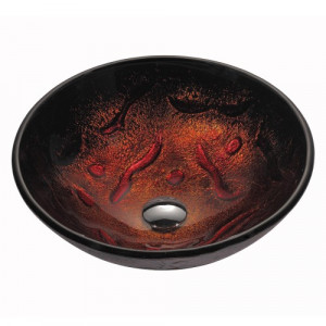 GV-710 Накладная раковина на столешницу  прямоугольная Krausru