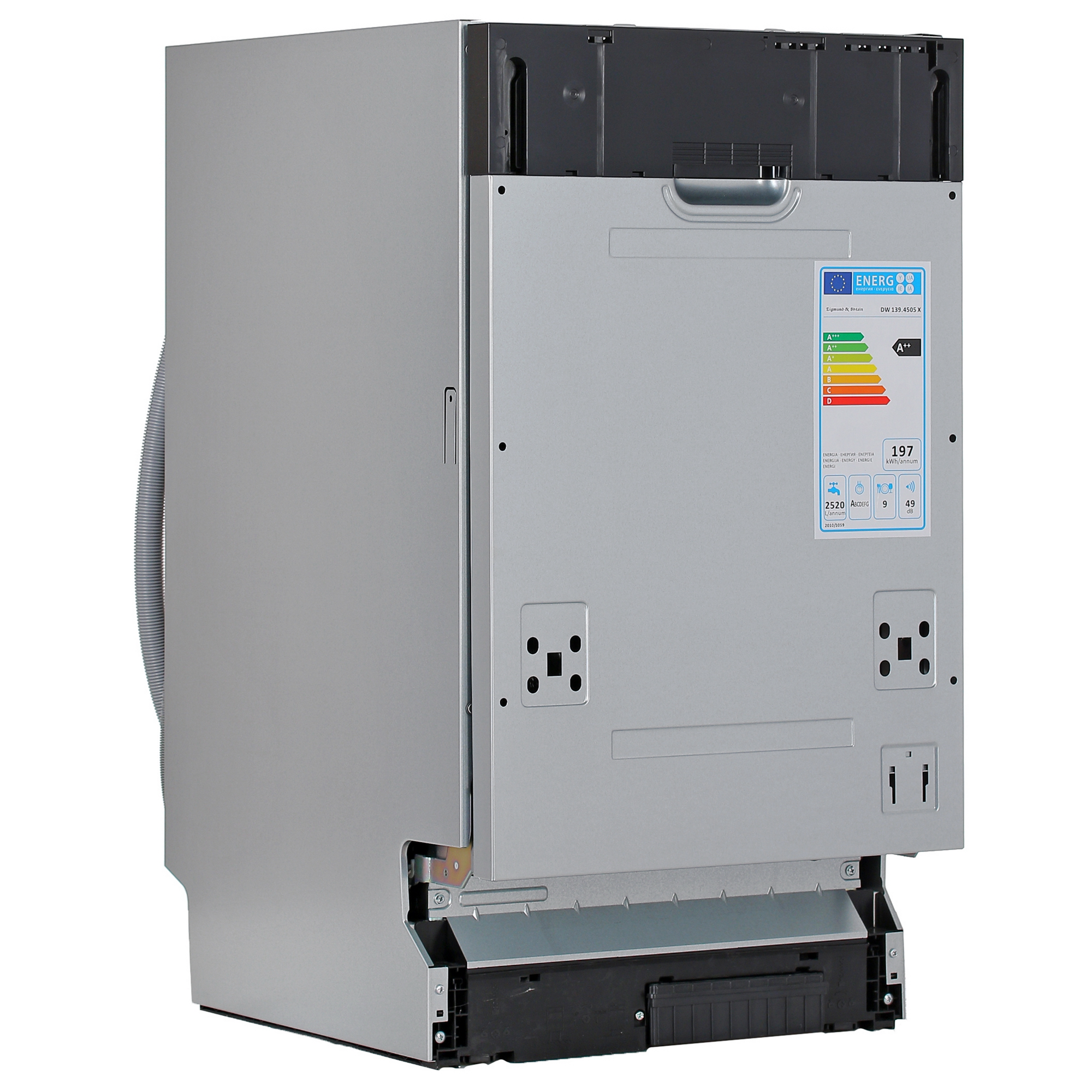 1100872 Встраиваемая посудомоечная машина Zigmund & Shtain DW 139.4505 X STDN-0146163 - Вид №3