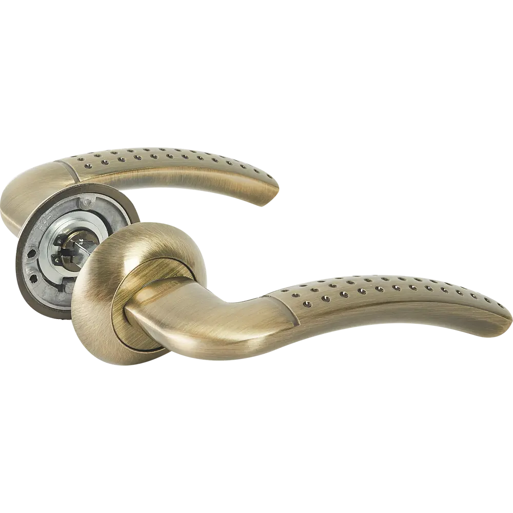 Дверные ручки PUNTO Logica для межкомнатных дверей в бронзовом исполнении 85202952 STLM-0059834