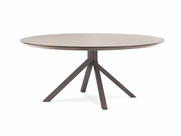 Круглый стол со стальной рамой Billiani Grapevine ARCH-00023761