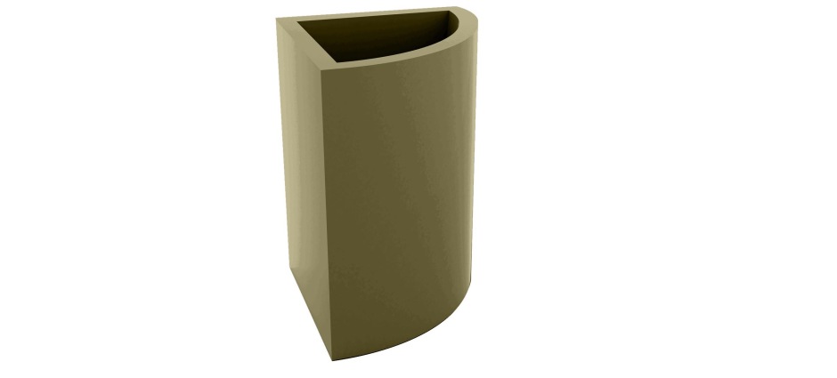 028659 Кашпо Angular Vondom Pots Studio Vondom  - Вид №5