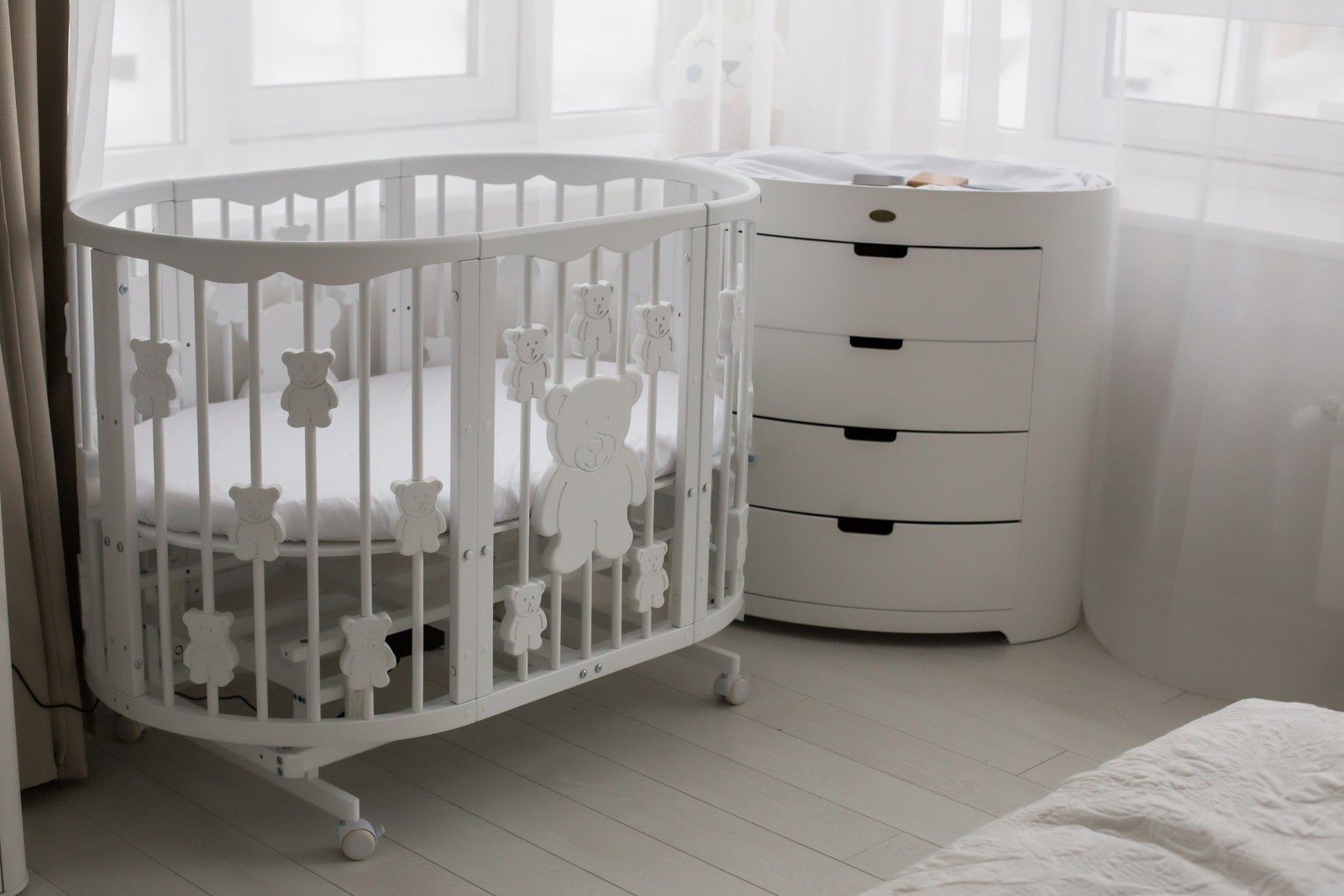 Внутренний маятник Pendulum 4 в 1 для детской кроватки-трансформера SmartGrow COMFORTBABY SMARTGROW 351294 Белый Santreyd  - Вид №1