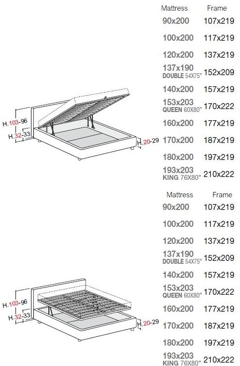 Bolzan Letti Кровать-контейнер с мягким изголовьем Metropolitan sun-id-1463894 - Вид №7