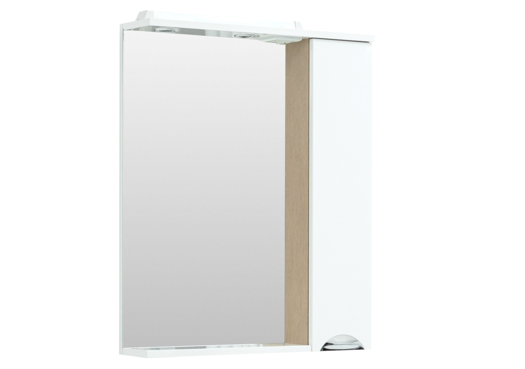 Мебель для ванной Aquanet Гретта 70 New светлый дуб (1 ящик, 2 дверцы) 00239430 - Вид №9