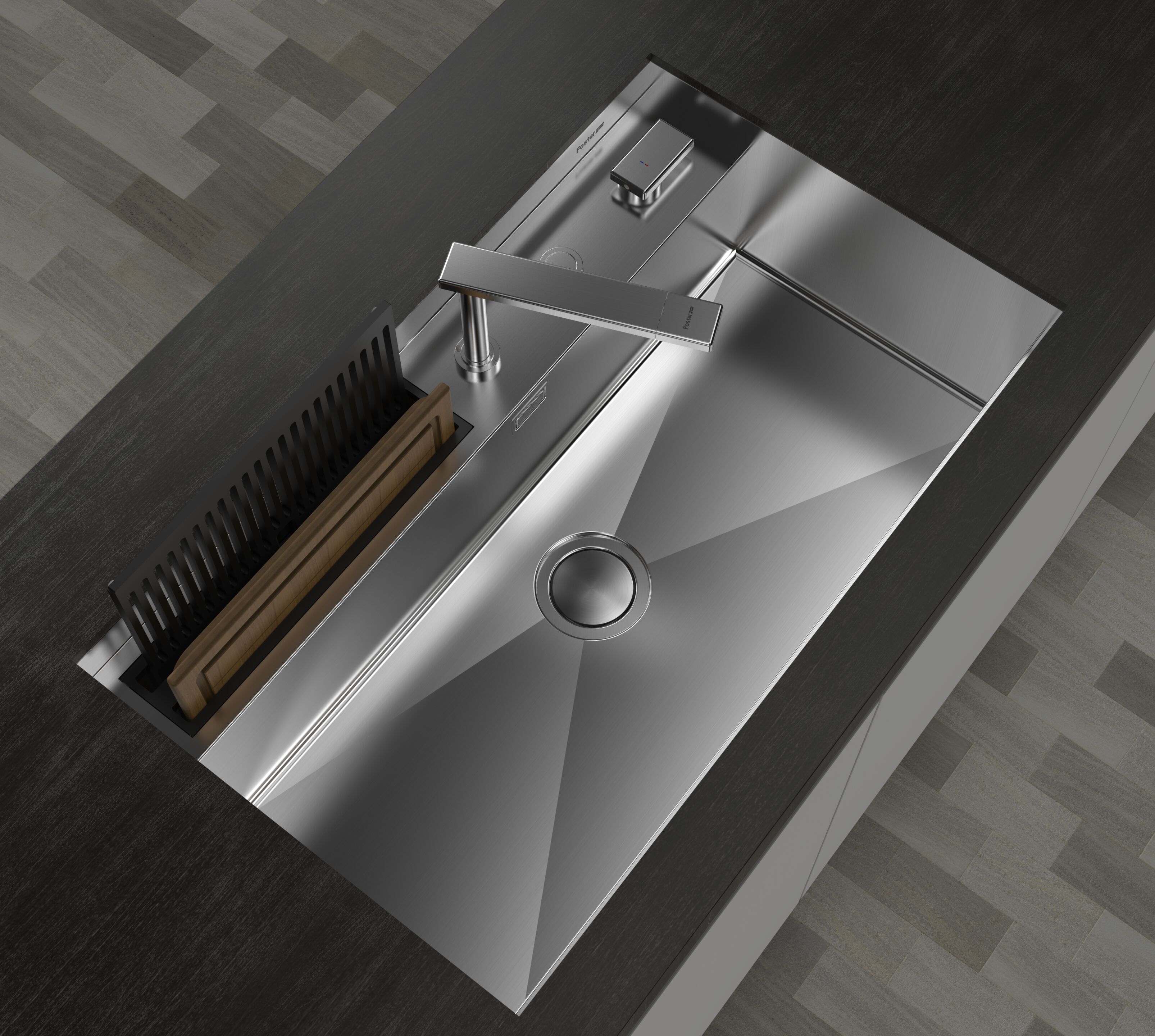 Раковина из нержавеющей стали Foster Galante ARCH-00093394 - Вид №5