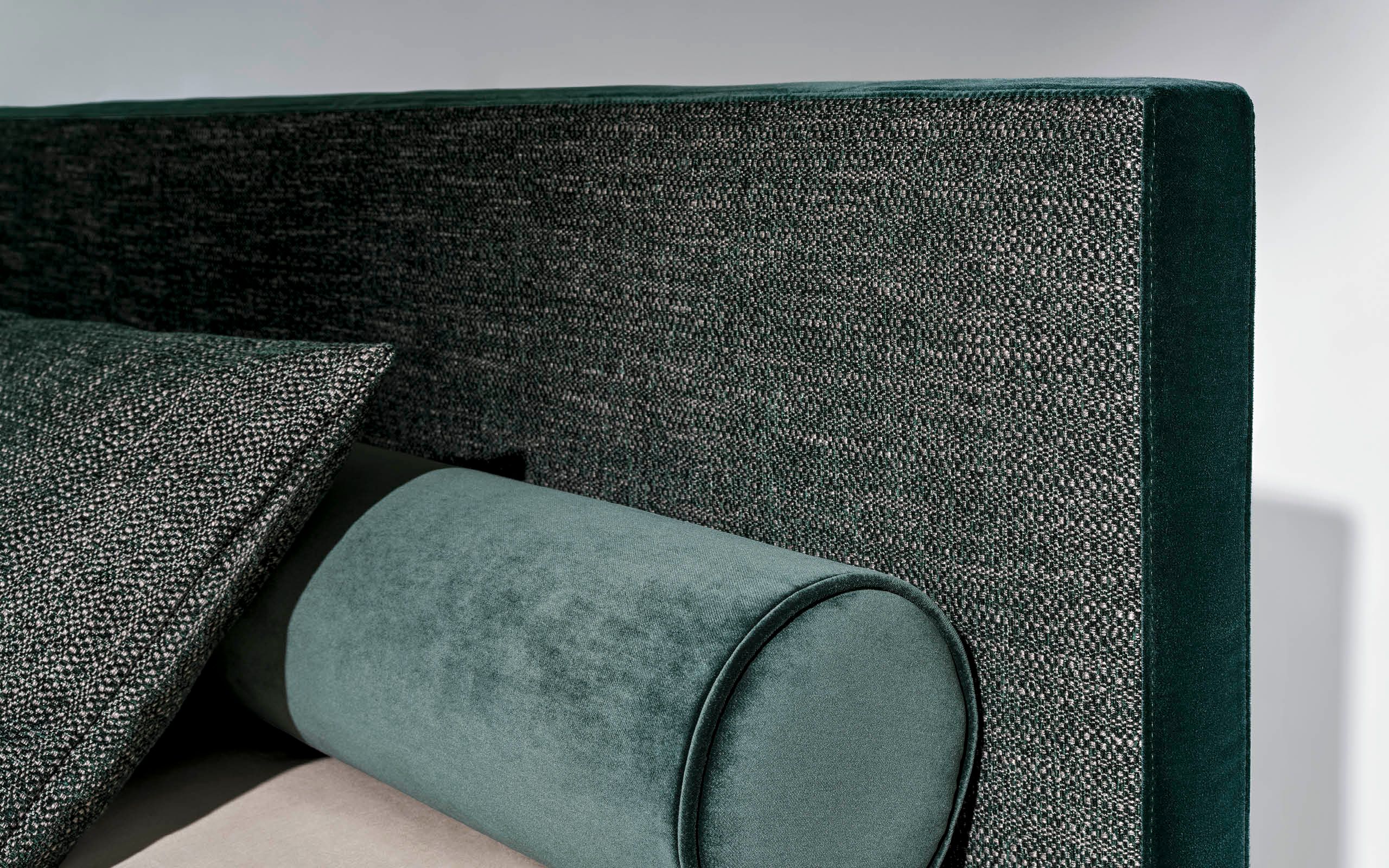 Двуспальная кровать с мягким изголовьем Twils ARCH-00091103 - Вид №9