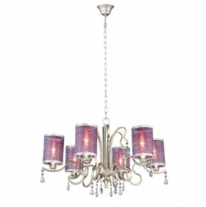 Подвесная люстра Crystal Lux Elisa SP6 CRYSTAL LUX ELISA 056897 Розовый