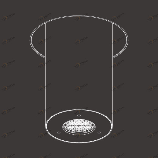 Полу- встроенная в душевой головке с концом DELRIN® и открытой струей  FRE204 CEADESIGN 