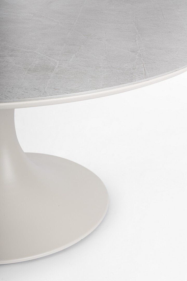 Круглый стол для сада из спеченного алюминия и камня BIZZOTTO ARNOLD ARCH-00150183 - Вид №2