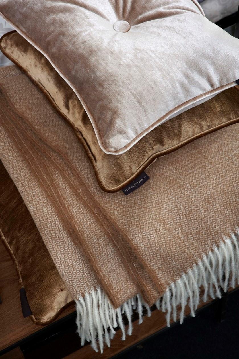 Alexandre Turpault Плед с твердой мишенью из альпаки sun-id-1373518 - Вид №3