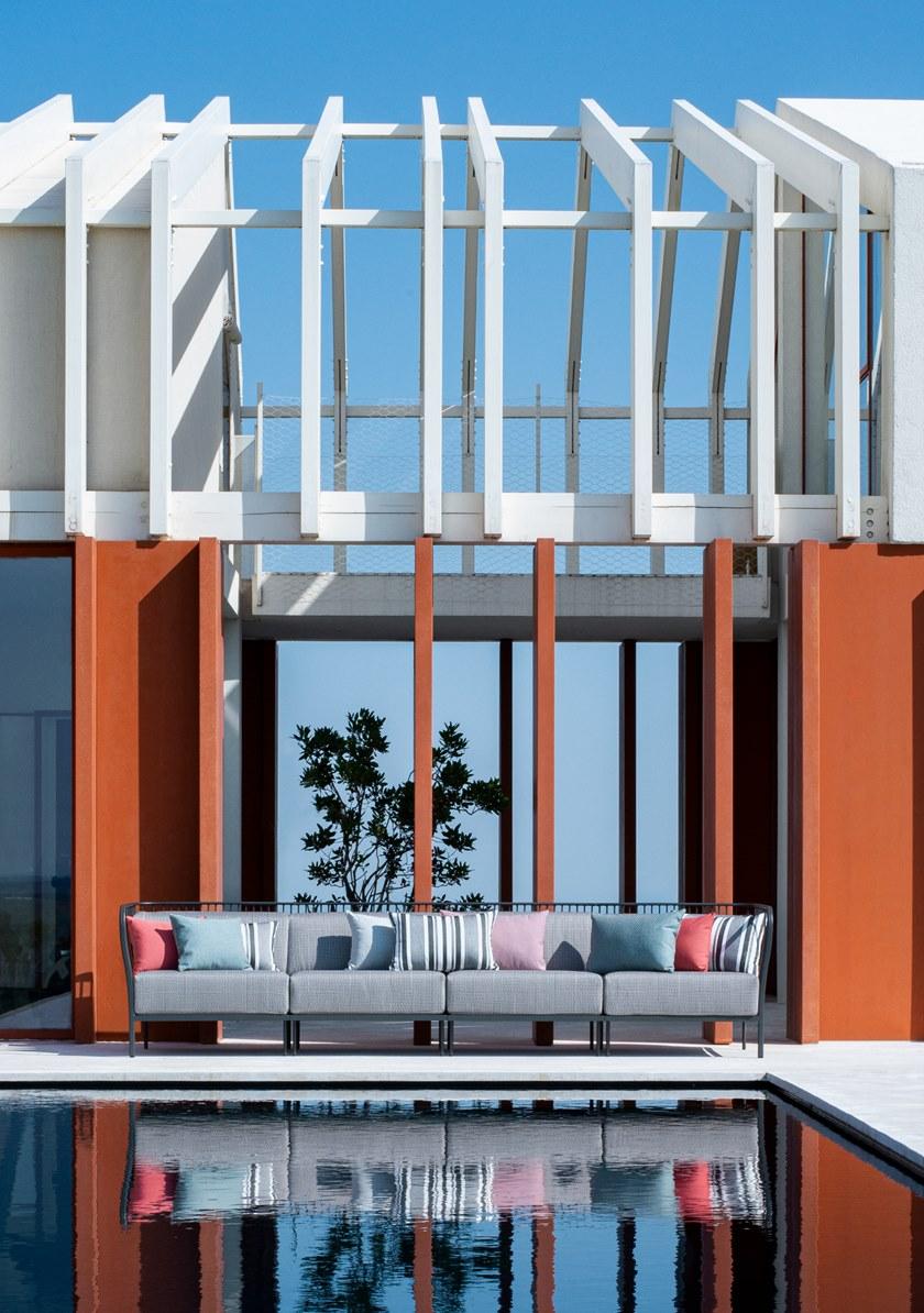 emu 2-местный тканевый садовый диван Cannolè 1082+1083 - Вид №5