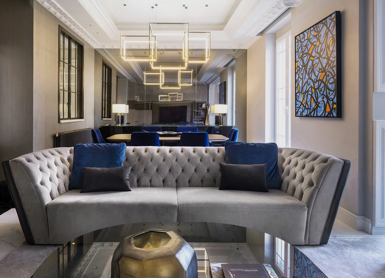 Bowie-M Capitone sofa Bowie A4722 Coleccion Alexandra - Вид №6