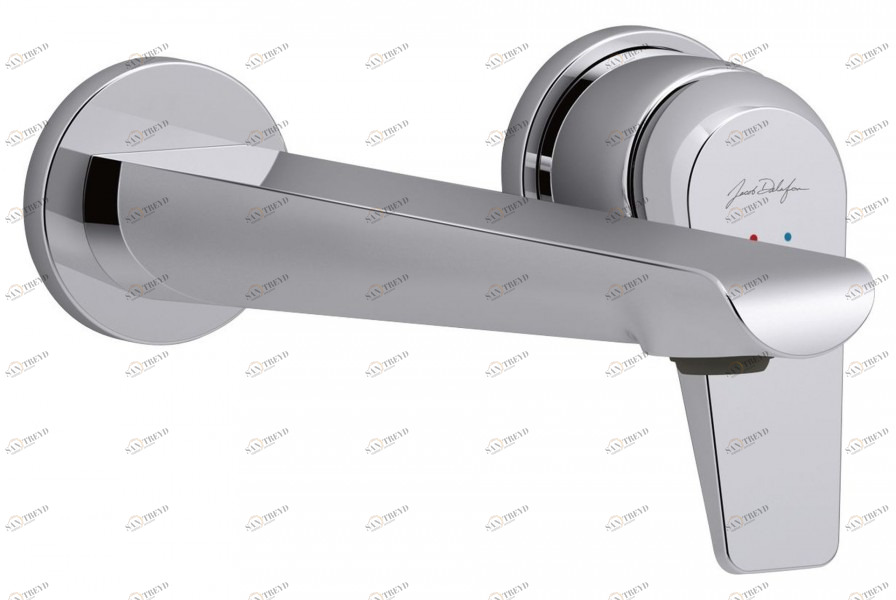 E97358-CP Однорычажный настенный смеситель для раковины Jacobdelafon AVID Santreyd