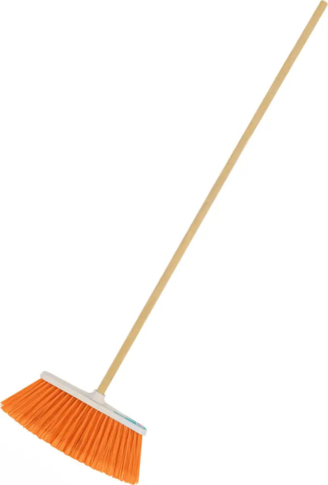 Щетка уличная Klintek с деревянной ручкой 130 см для эффективной уборки 86870981