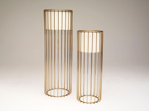 Стальной торшер