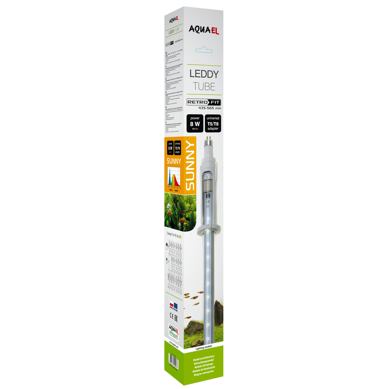 ПР0045116 Модуль светодиодный для аквариума LEDDY TUBE RETRO FIT Sunny 8W (6500 K, 900 лм / Т8 15W) AQUAEL 