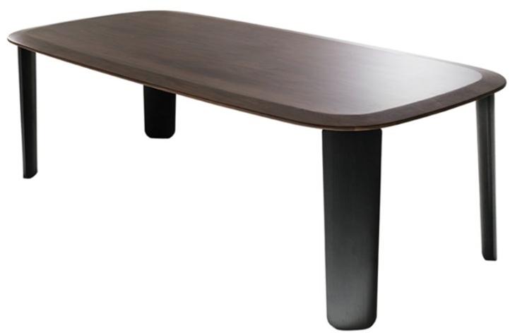 HC28 Cosmo Прямоугольный деревянный обеденный стол Flu 11c014 / 11c015 - Вид №1