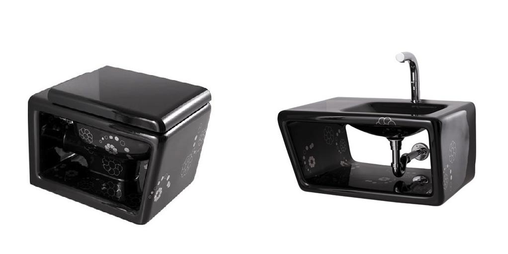 40120 Компакт унитаз с бачком Зеленый Althea Ceramica Design Outline Италия - Вид №1