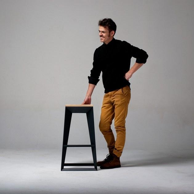 ODESD2 Барный стул из стали и дерева E sun-id-1347434 - Вид №8