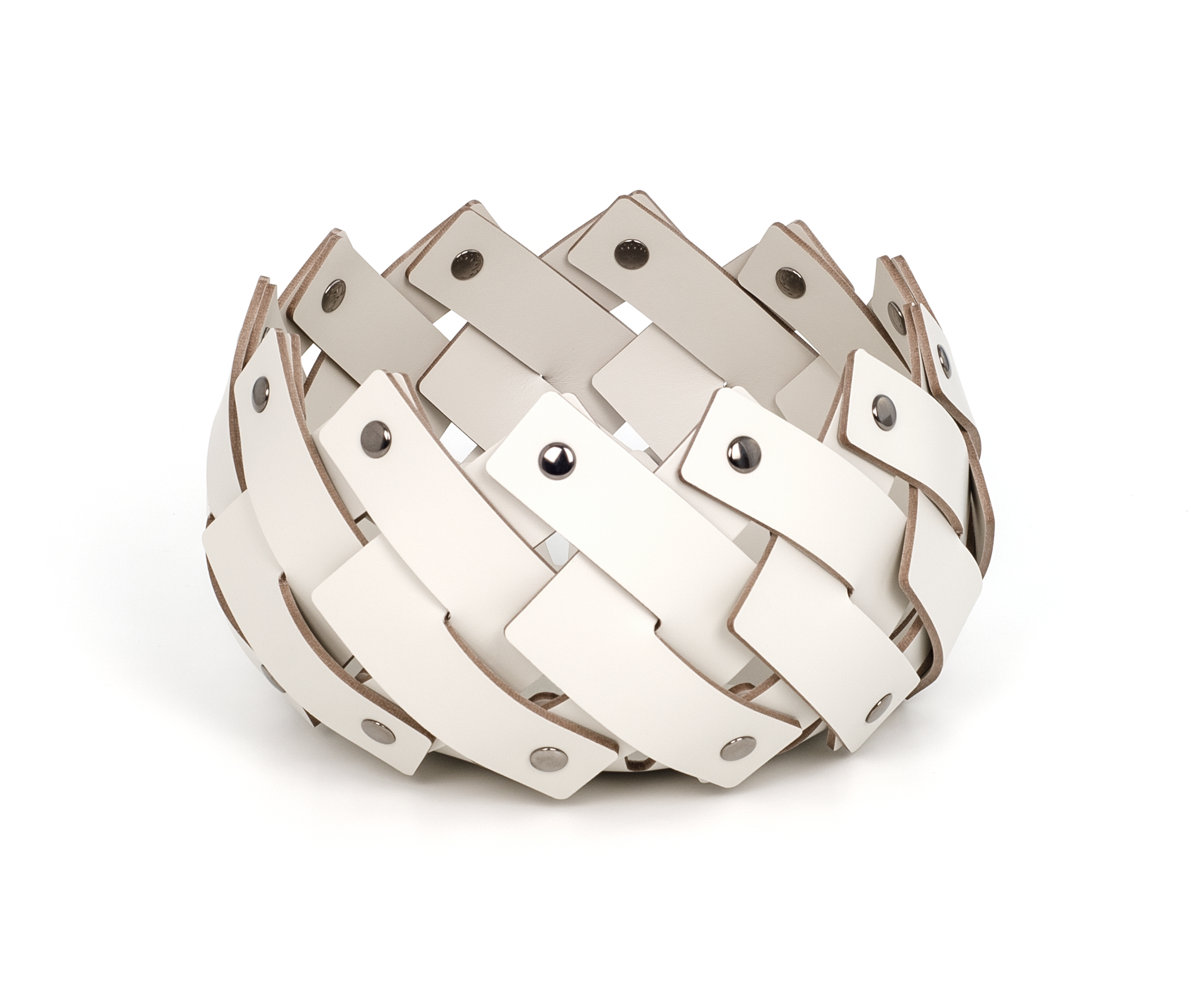 Пустой карман Almeria - Ø20XH13см / регенерированная кожа_белый Pinetti 00.1234.082.000 - Вид №2