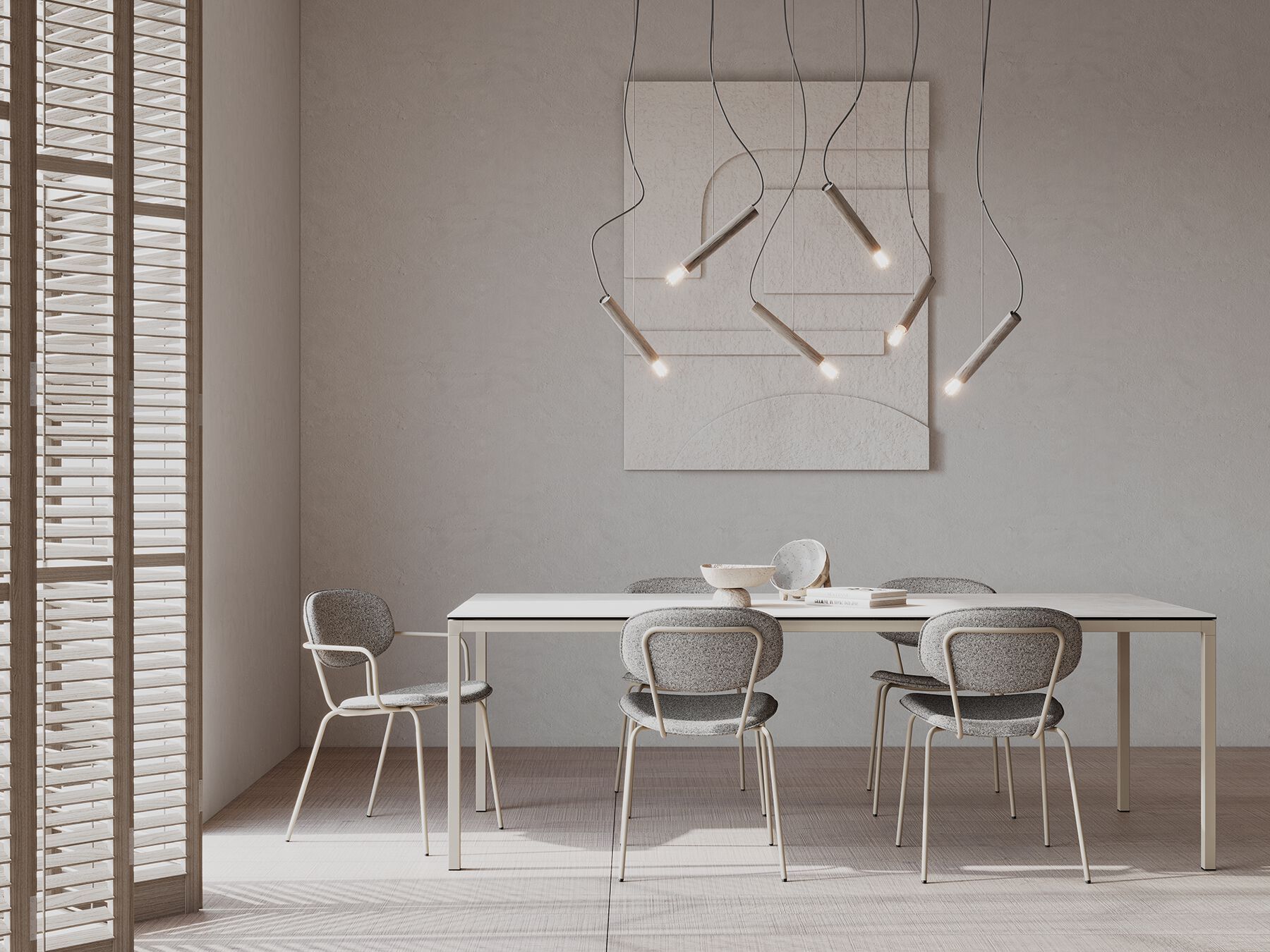 Прямоугольный обеденный стол MOBLIBERICA ареста ARCH-00096148 - Вид №5