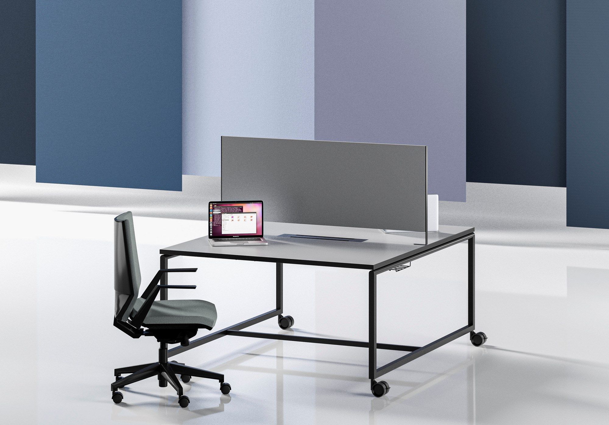 Высокий стол для встреч с колесами FANTONI ателье ARCH-00102347 - Вид №4