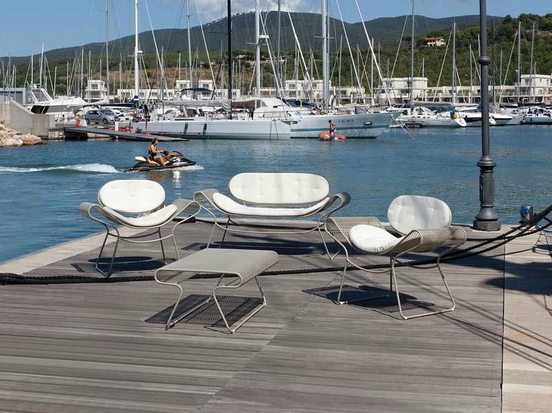 Talenti 2-х местный стальной диван Swell Swd2p - Вид №3