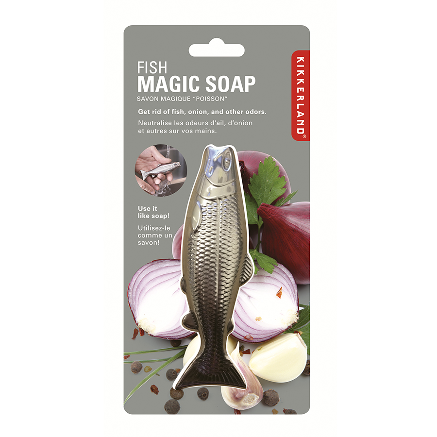 MS003 Мыло стальное fish Kikkerland  - Вид №5