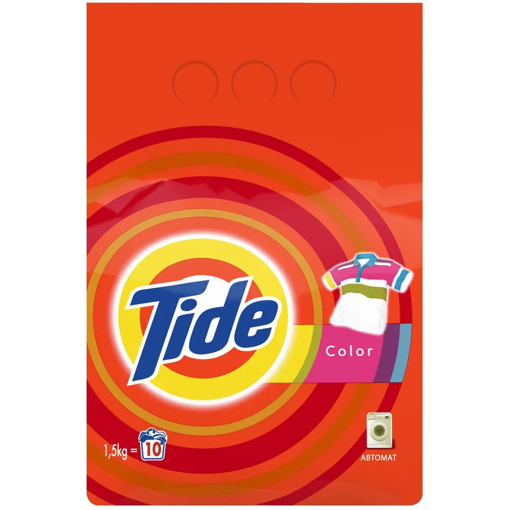 Стиральный порошок Tide Color 1.5 кг 82510626 STLM-2036815 ТАЙД 