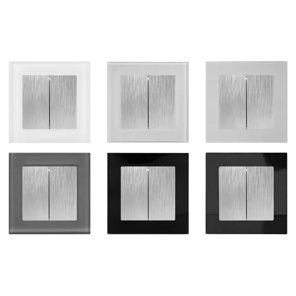 Выключатель двухклавишный WERKEL для скрытого монтажа 82125402 Встраиваемые механизмы STLM-0019729 - Вид №1