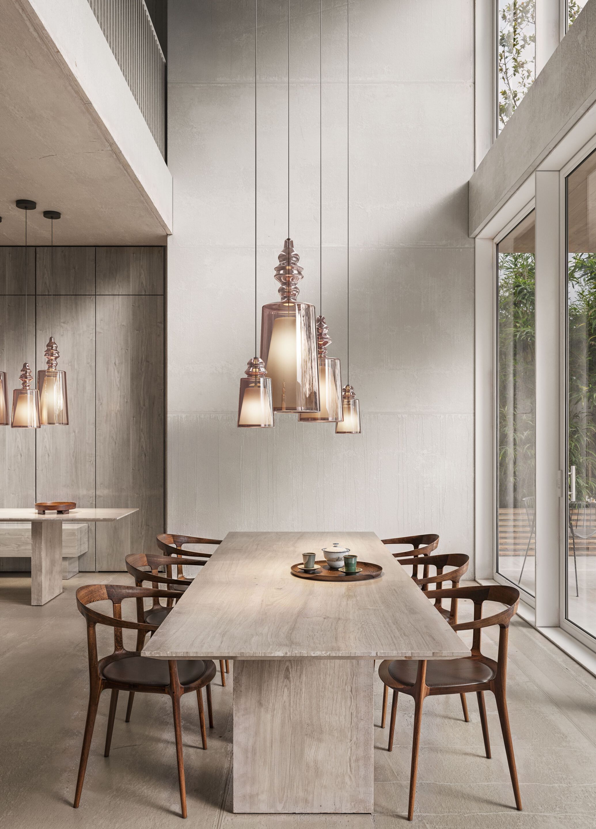 Подвесной светильник из боросиликатного стекла Karman Alibaglass ARCH-00123087 - Вид №12