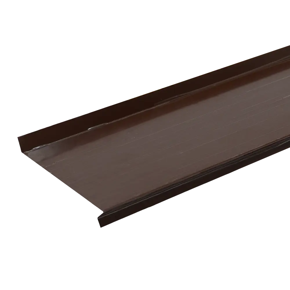 Отлив оцинкованный 160x2000 мм коричневый 13764157 STLM-2157190 Santreyd 