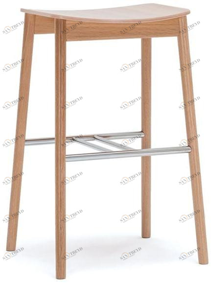 Paged Высокий табурет из бука с подставкой для ног Prop sun-id-1464611