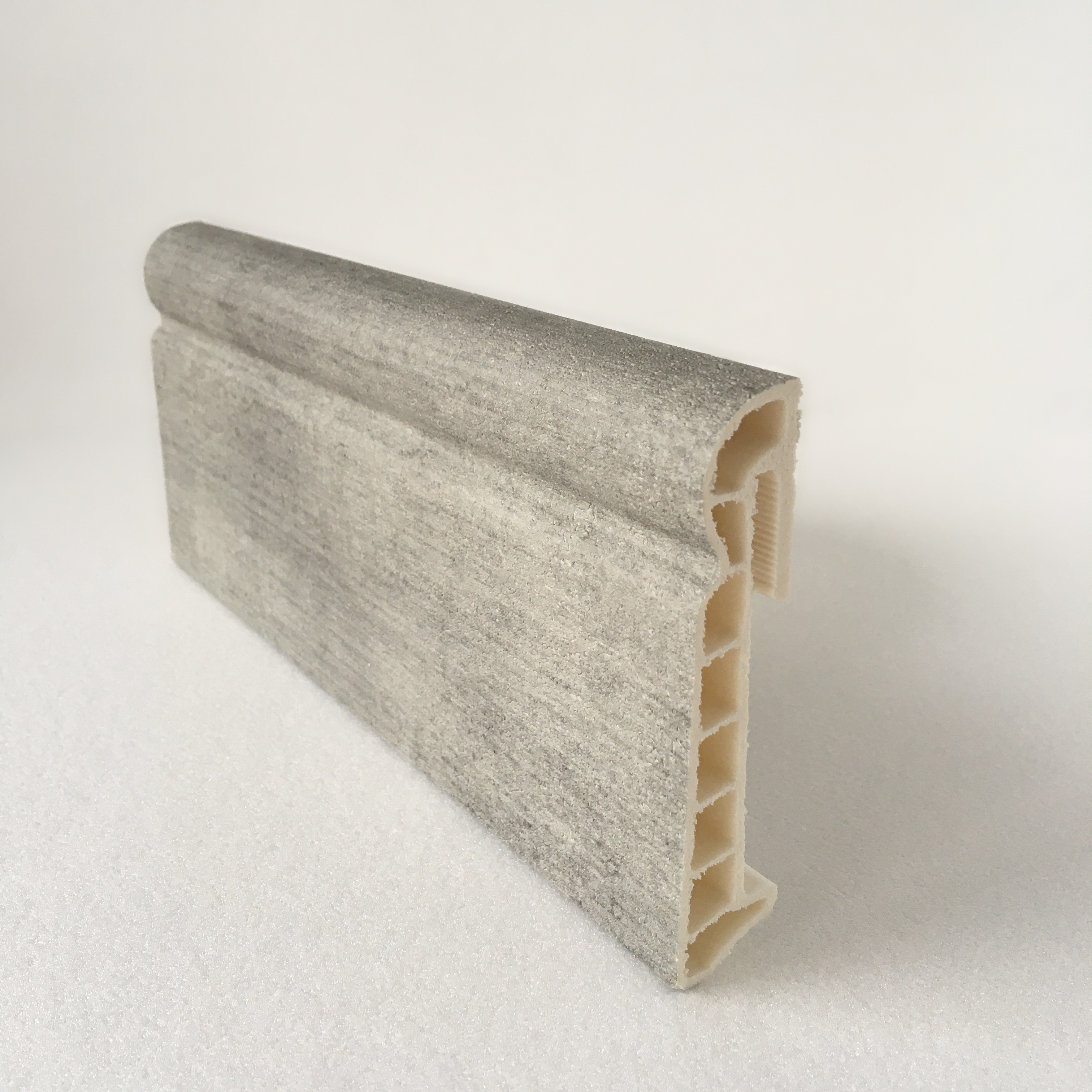 Напольный плинтус  Бетон 85мм DEKOR PANEL DP089