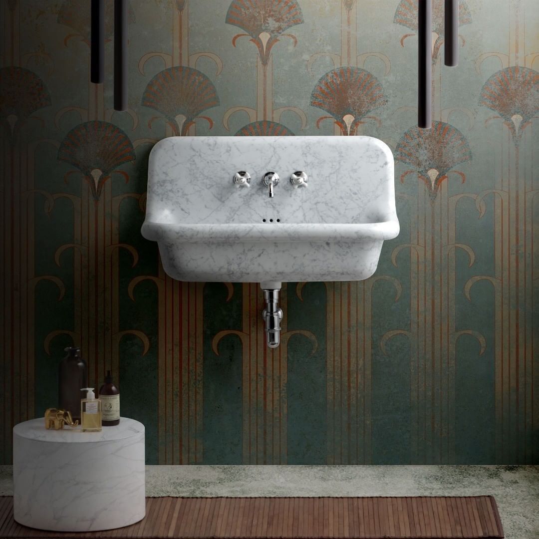 Керамическая прямоугольная подвесная раковина BLEU PROVENCE TrueColors ARCH-00040185 - Вид №12