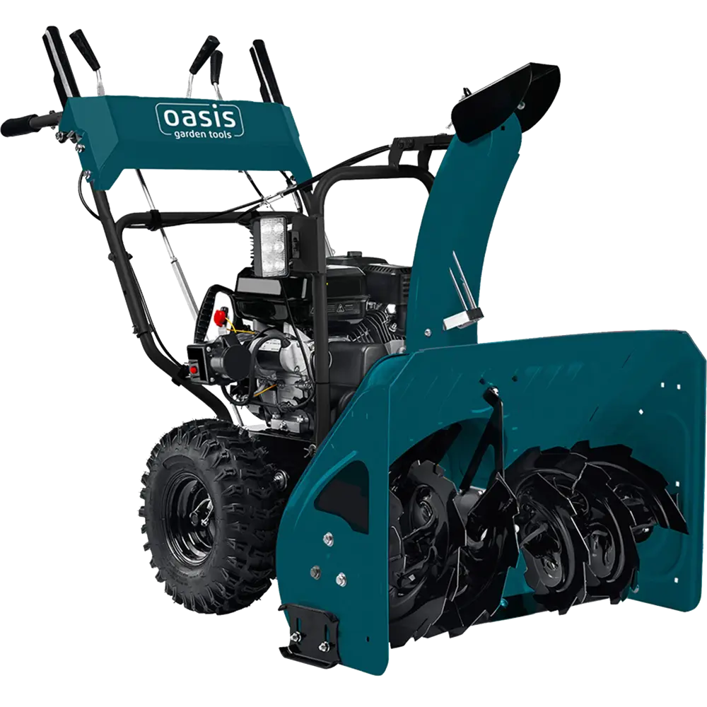 Бензиновый снегоуборщик OASIS SM7L/К Pro для эффективной уборки снега 89231611 STLM-0958006