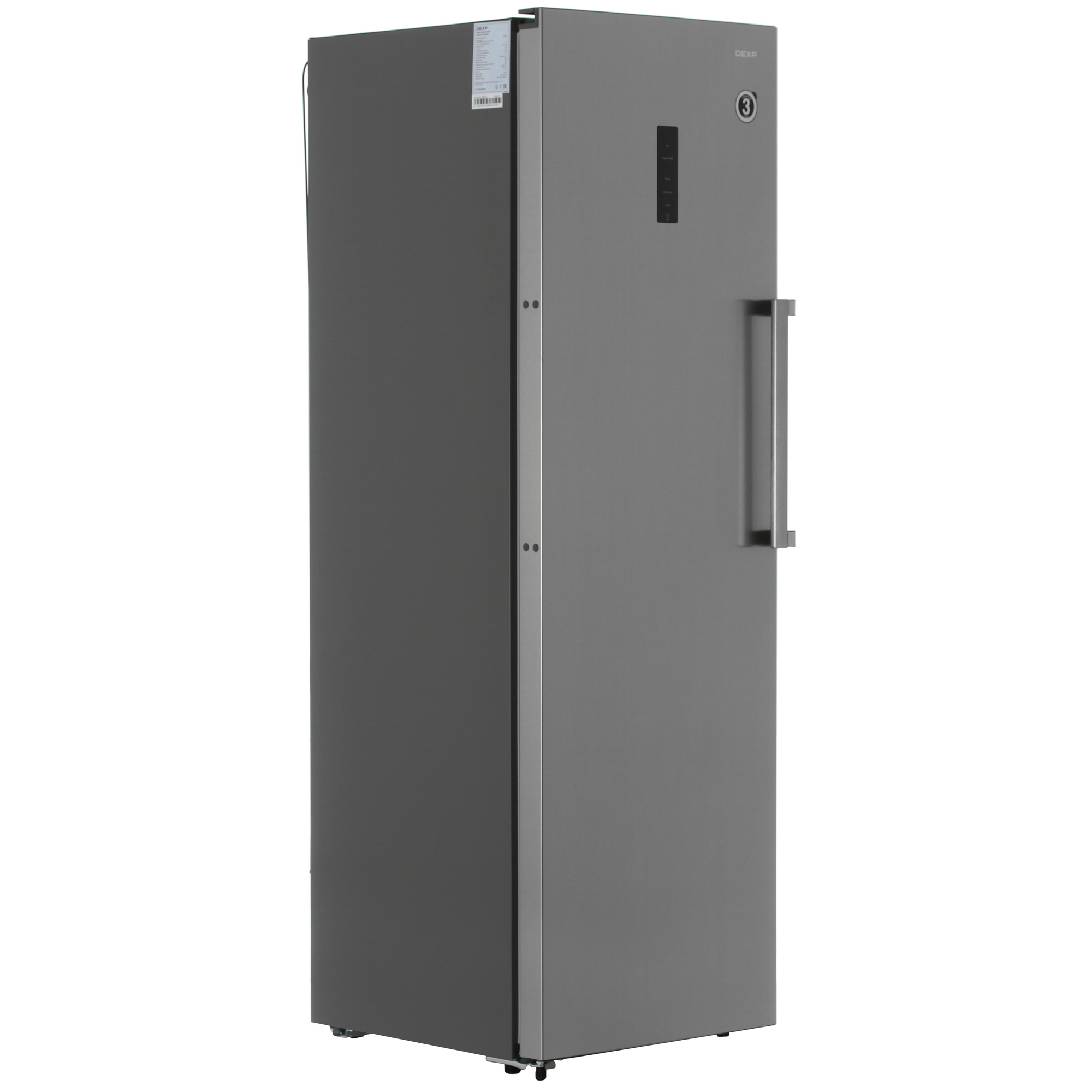 5413953 Морозильный шкаф  DEXP F4-26AHE серебристый STDN-0087424