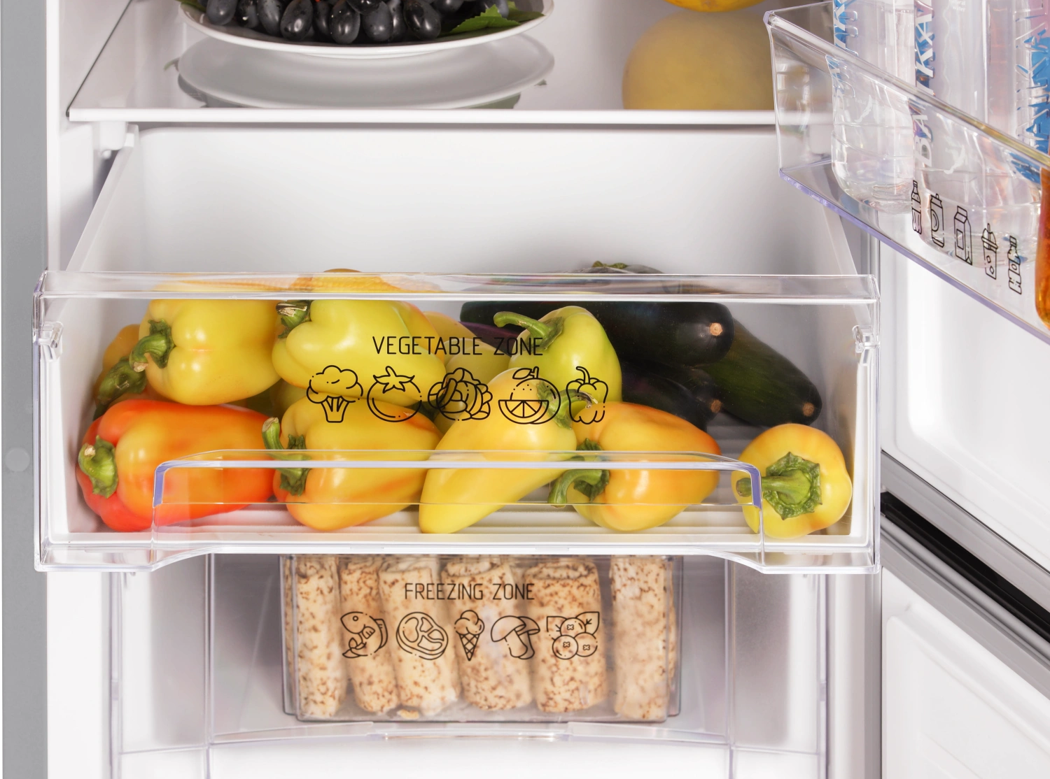 9291904 Холодильник с морозильником   NORD NRB 162NF S серебристый STDN-0060008 - Вид №4