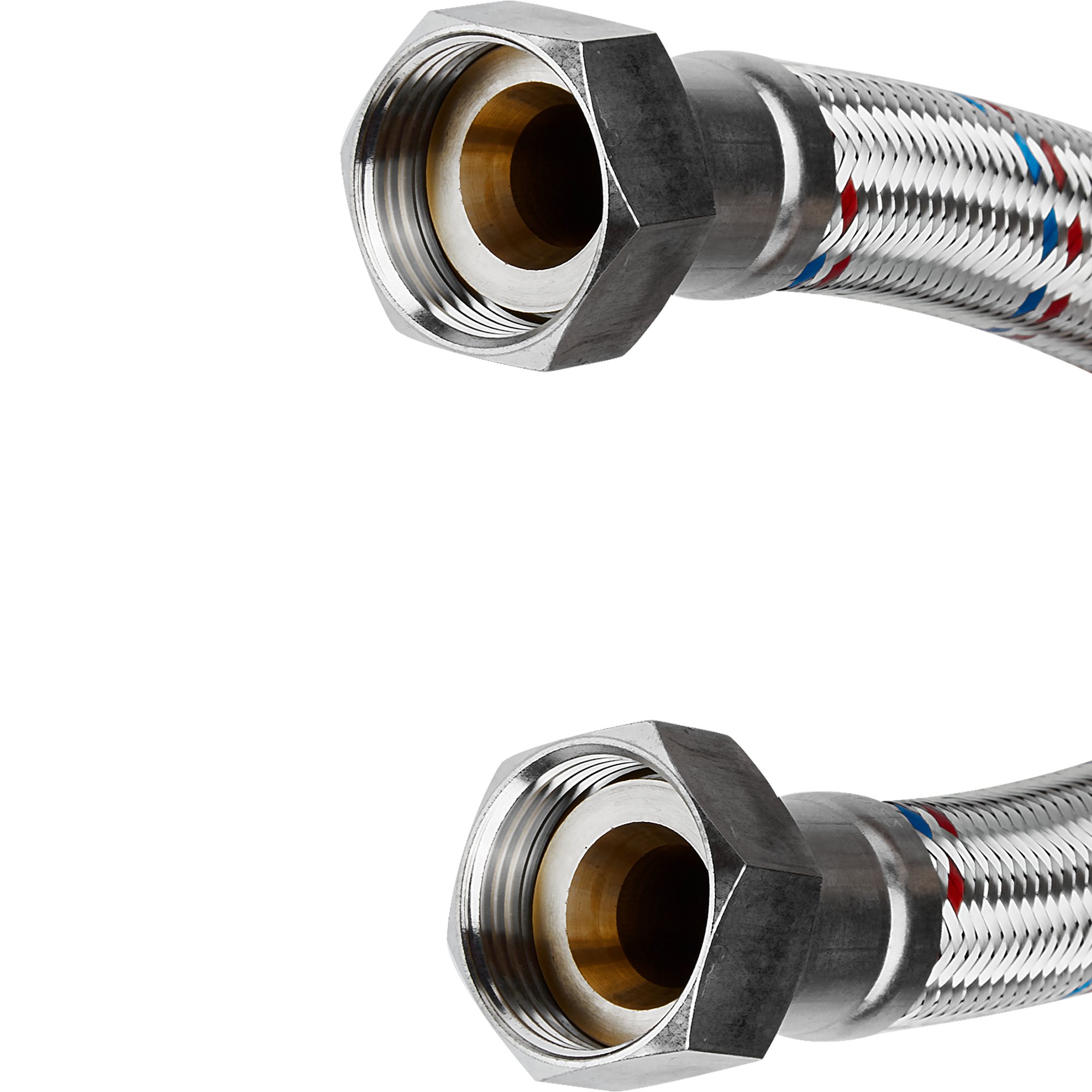 Гибкая подводка ДТРД для смесителей 1" 100 см с нержавеющей оплеткой 85683785 STLM-0065242 - Вид №5